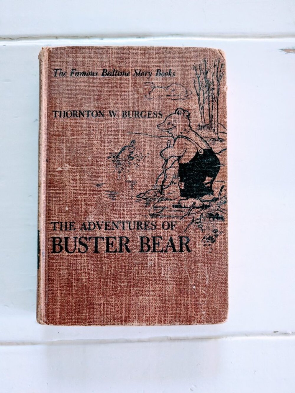 1941 Adventures of Buster Bear Thornton W. Burgess Bedtime Story Book Cady Child